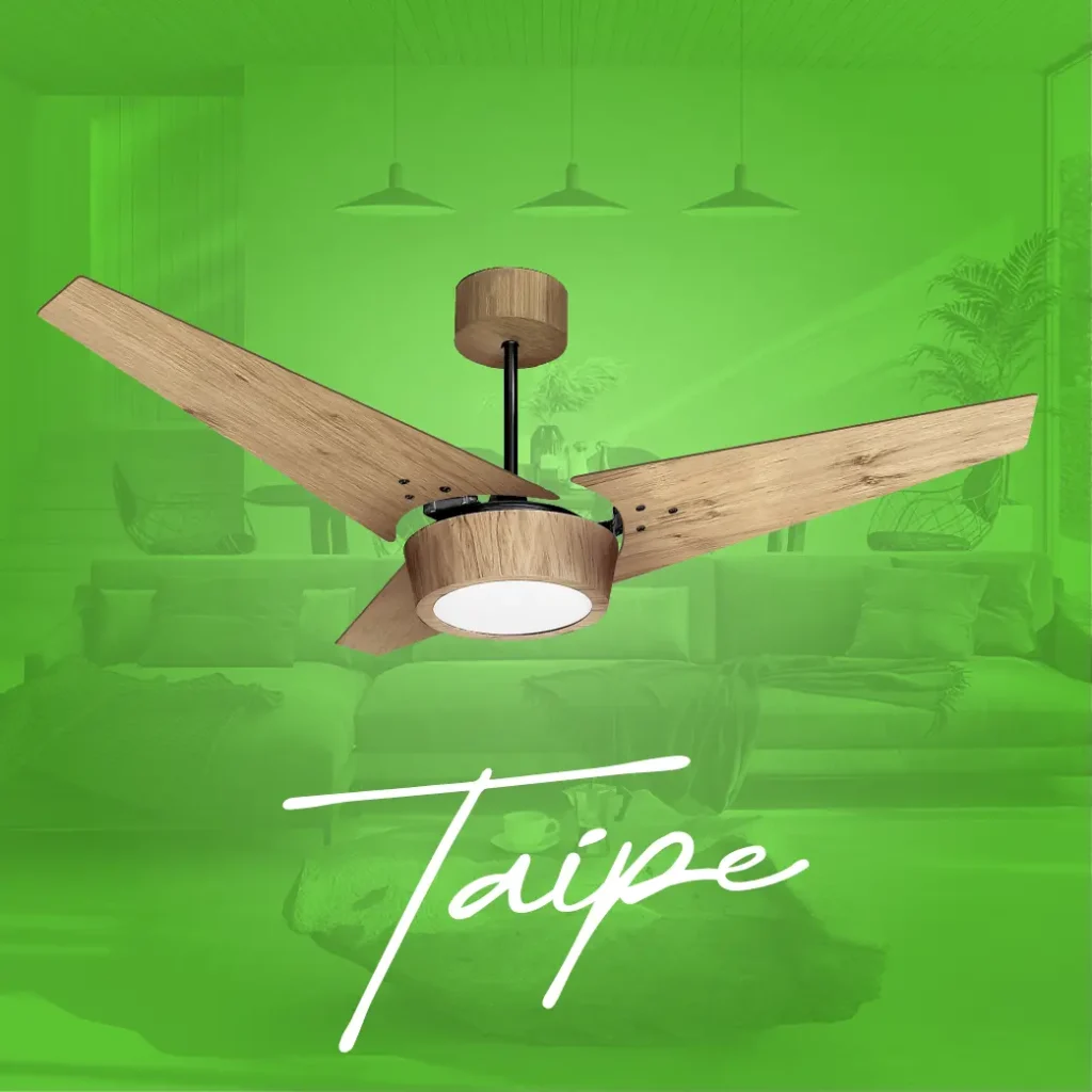 Taípe,ventilador de teto Taípe