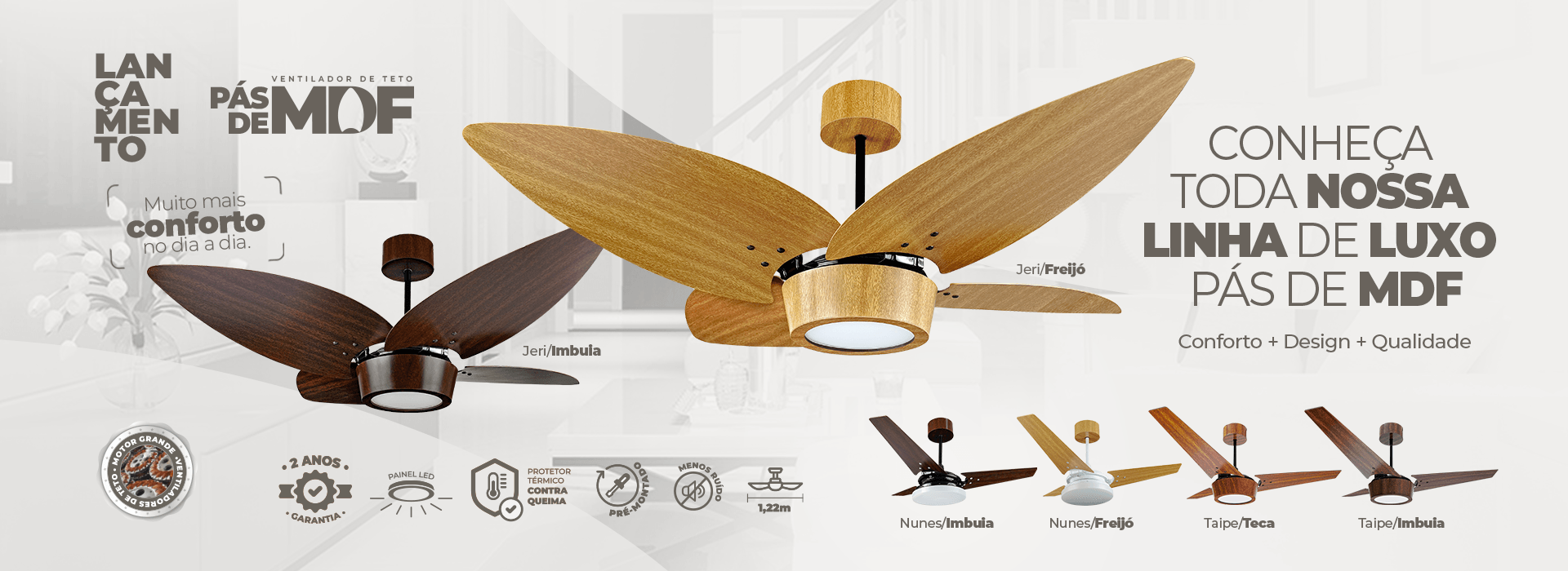 Ventiladores MDF