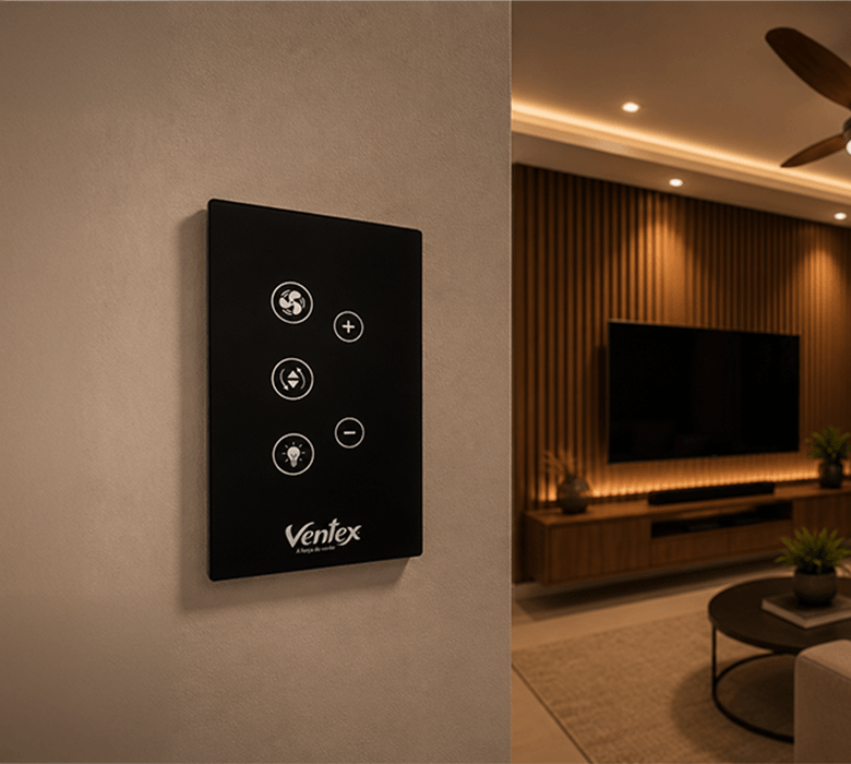 Interruptor Touch Wi-Fi Ventex